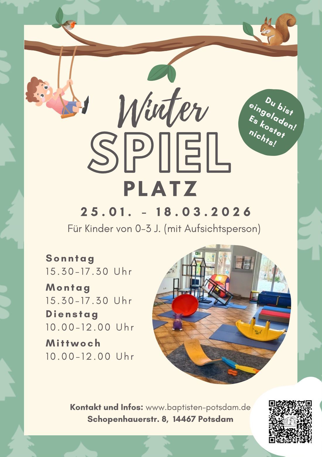 Aktuelles vom Winterspielplatz